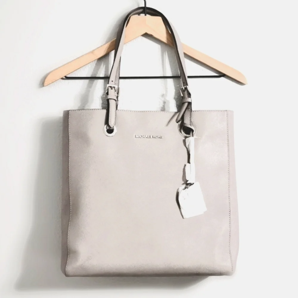 Michael Kors Gray Tote Shoulder Bag - Picture 1 of 11